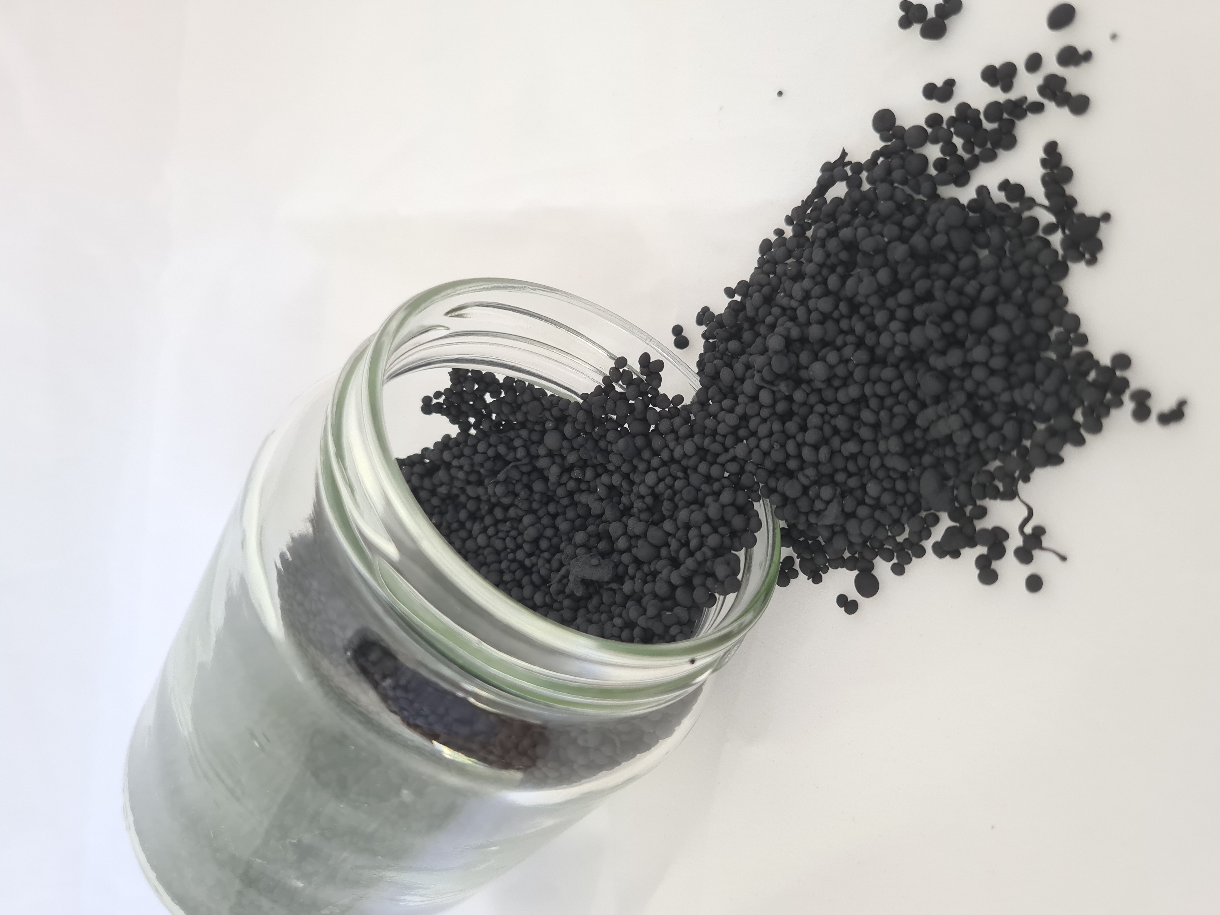 Billes d'alginate avant encapsulation